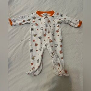 Kissy Kissy Halloween footie